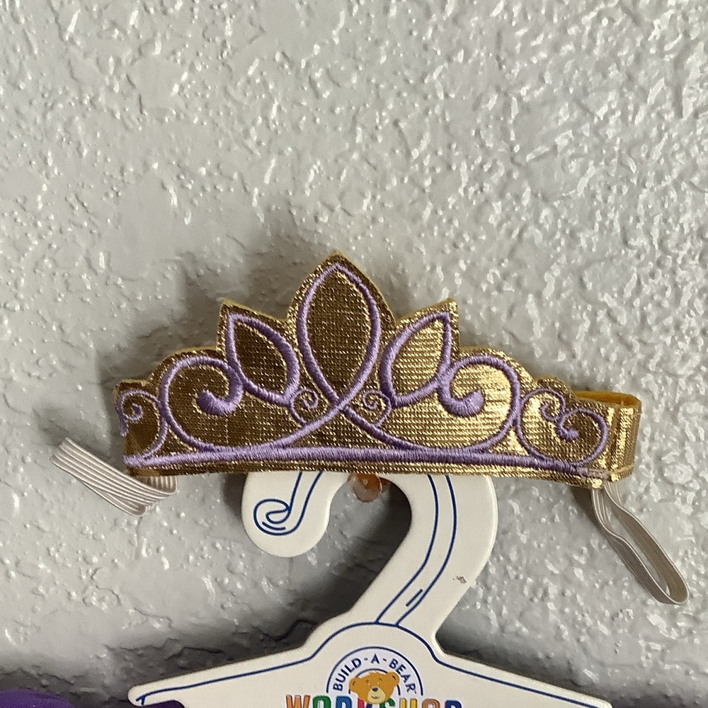 Build-A-Bear Princess Outfit with Purple and Silver - Picture 2 of 6